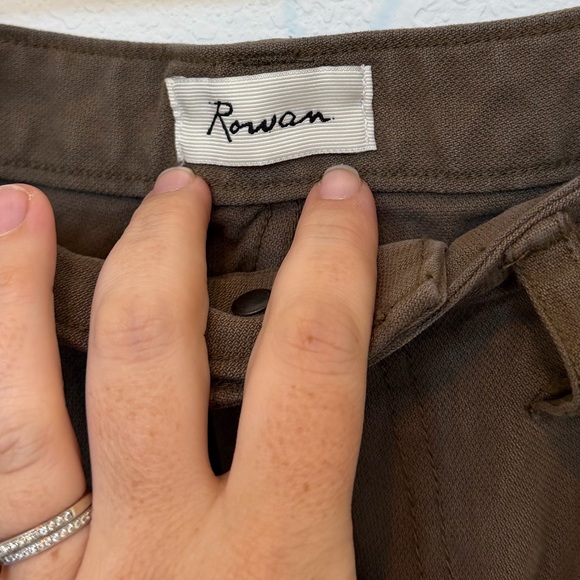 Rowan Merilee 5 Pocket Canvas Pant in Brown size 28 - Picture 7 of 10